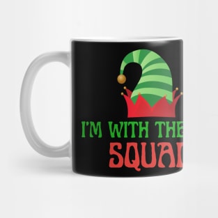 I'm With The Elf Squad Mug